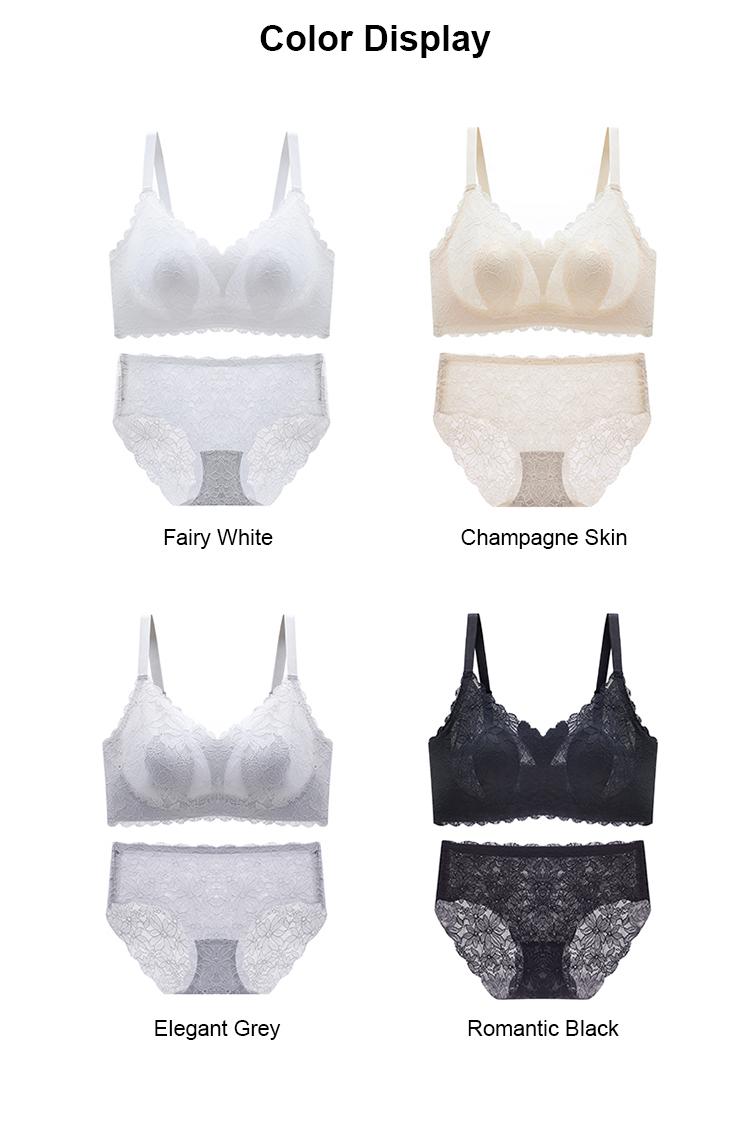 Sexy Lingerie Ultra Thin Bra Transparent Underwear Minimizer Bras for Women Embroidery Brassiere