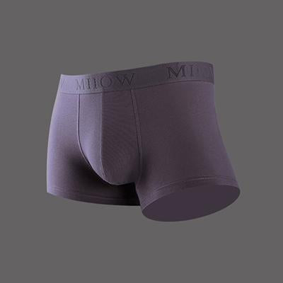 3-PC Men's Cotton Underwear Is Comfortable And Unrestrained， Selected Long-staple Cotton With Slender Fibers That Are Not Easy To Pilling，8 Colors Non-Marking stretch