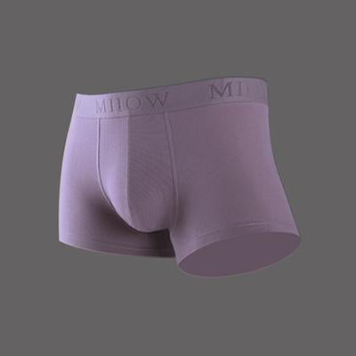 3-PC Men's Cotton Underwear Is Comfortable And Unrestrained， Selected Long-staple Cotton With Slender Fibers That Are Not Easy To Pilling，8 Colors Non-Marking stretch