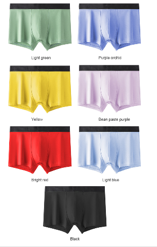 7-PC Young And Fashionable Men'S Underwear Suitable For Different Body Types very very comfortable Cotton Briefs ,Miiow - 7PSC